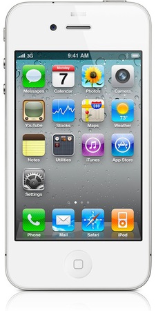 Смартфон APPLE iPhone 4 8GB White - Бологое