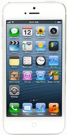 Смартфон Apple iPhone 5 32Gb White & Silver - Бологое