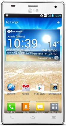 Смартфон LG Optimus 4X HD P880 White - Бологое