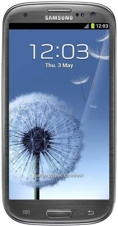 Смартфон Samsung Galaxy S3 GT-I9300 16Gb Titanium grey - Бологое